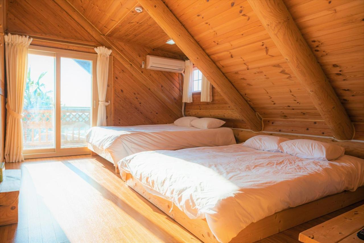 Jungmun Log Pension & Resort Seogwipo Dış mekan fotoğraf