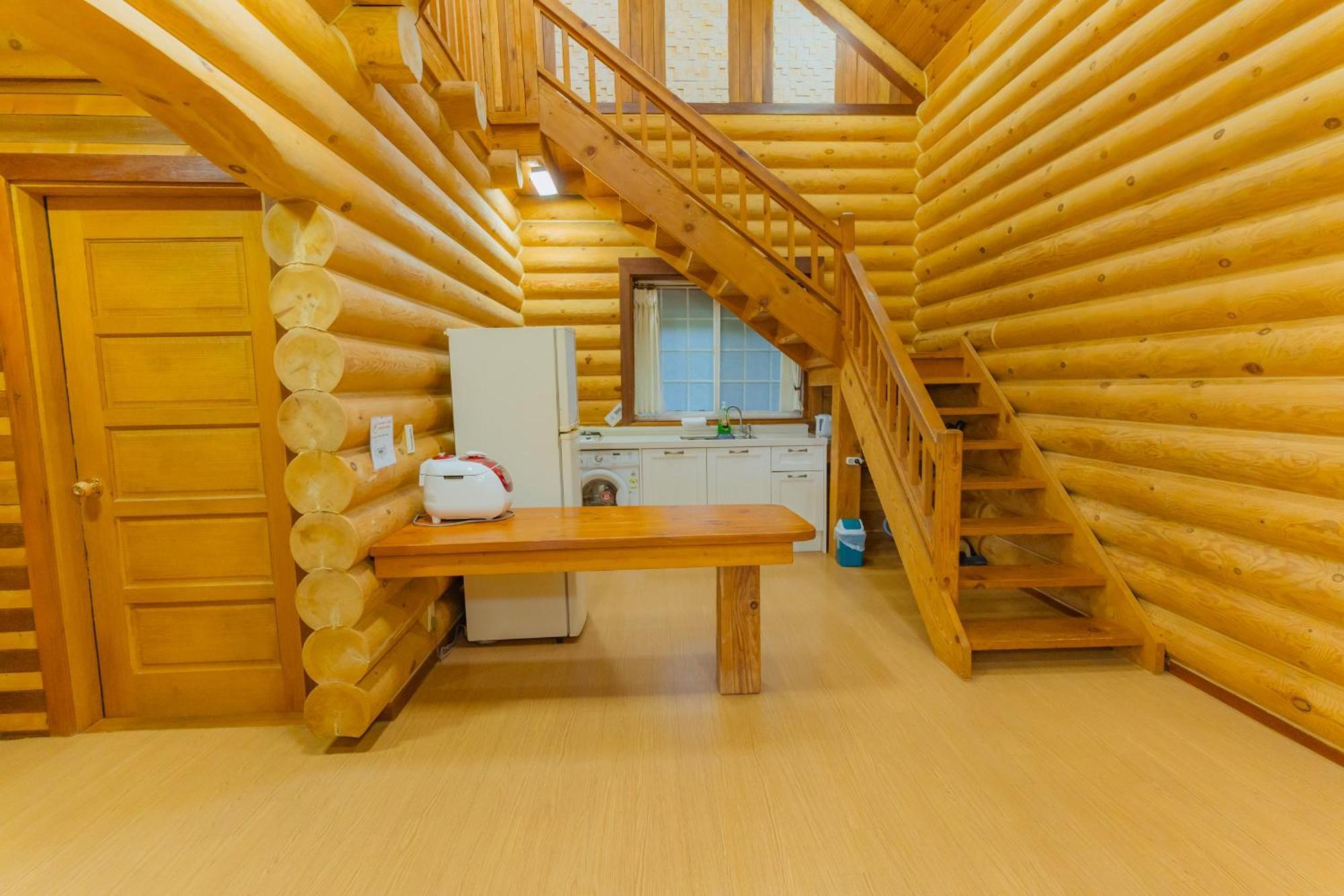 Jungmun Log Pension & Resort Seogwipo Dış mekan fotoğraf