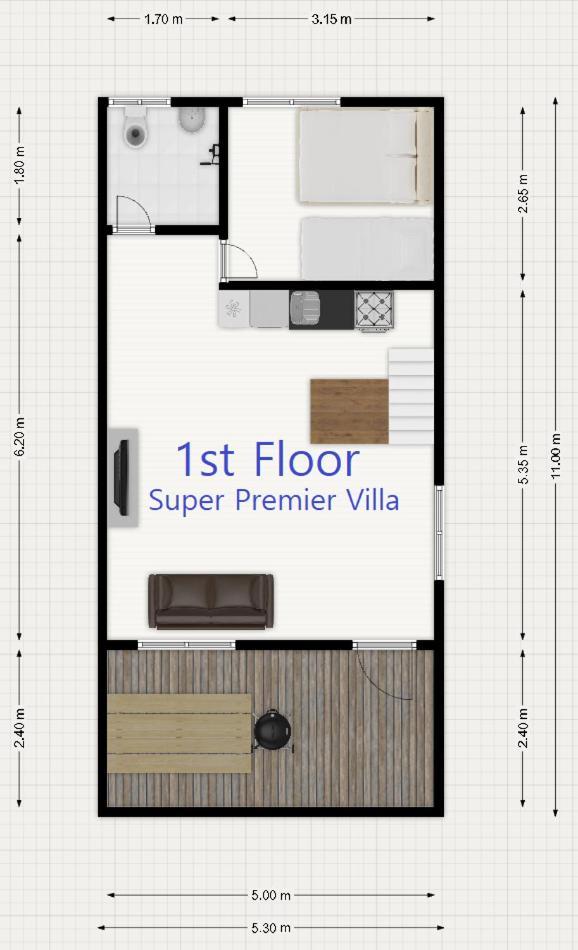 Jungmun Log Pension & Resort Seogwipo Dış mekan fotoğraf