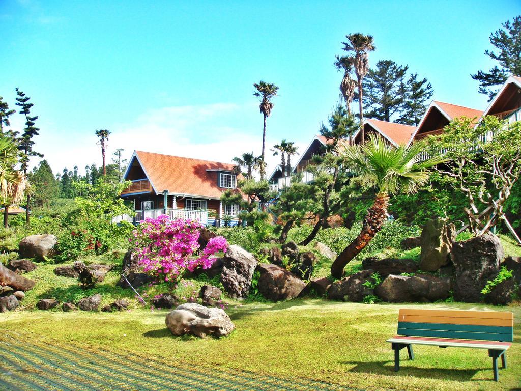 Jungmun Log Pension & Resort Seogwipo Dış mekan fotoğraf